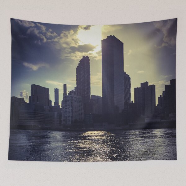 Item preview, Skyline, Roosevelt Island, New York City  designed and sold by eleonoraingrid.