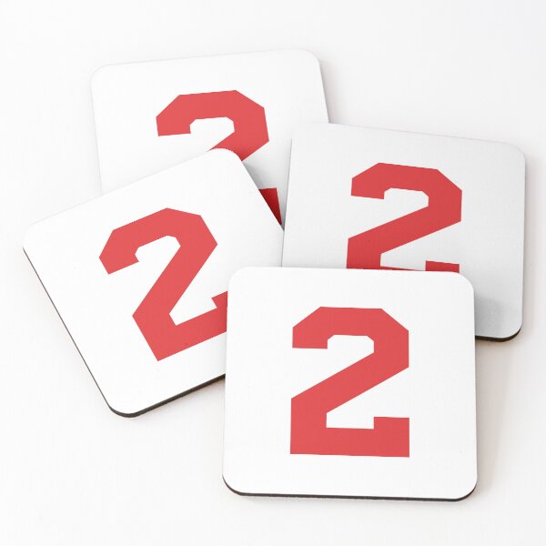 Item preview, Number 2, Red two, Sports number 2 designed and sold by TheCultStuff.