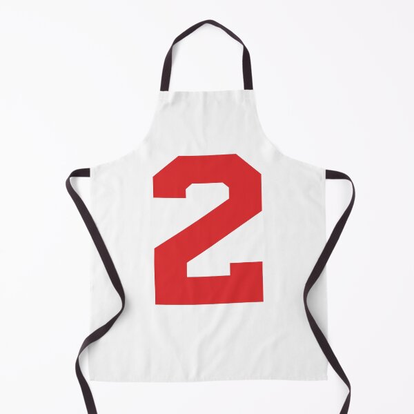 Item preview, Number 2, Red two, Sports number 2 designed and sold by TheCultStuff.