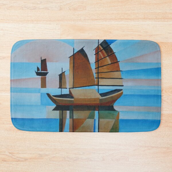 Item preview, Soft Skies, Cerulean Seas and Cubist Junks designed and sold by taiche.