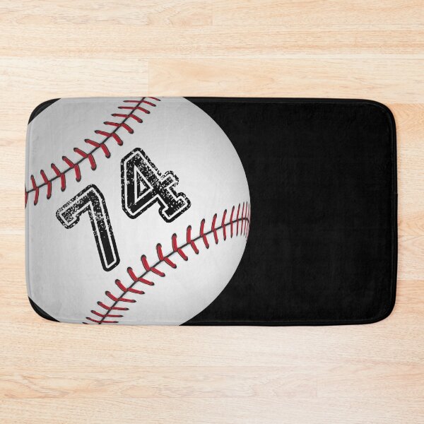 Item preview, Baseball ball number 74, seventy four  designed and sold by TheCultStuff.