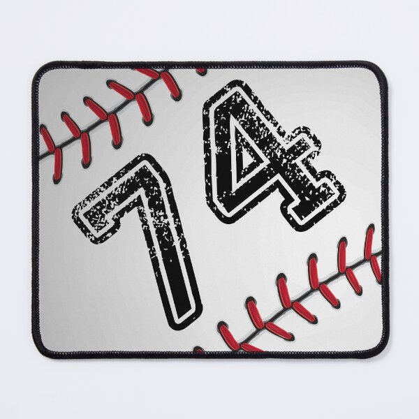 Item preview, Baseball ball number 74, seventy four  designed and sold by TheCultStuff.