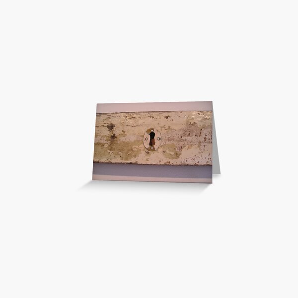 Enter 6 Greeting Card