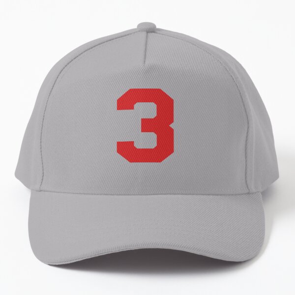 Item preview, Number 3, Red three, Sports number 3 designed and sold by TheCultStuff.