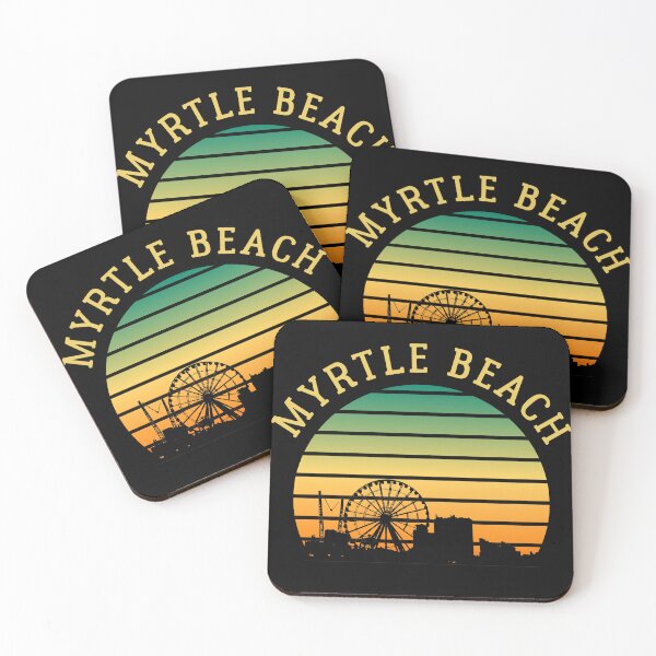 Item preview, Myrtle Beach Skyline in Sunset designed and sold by trendingatees.