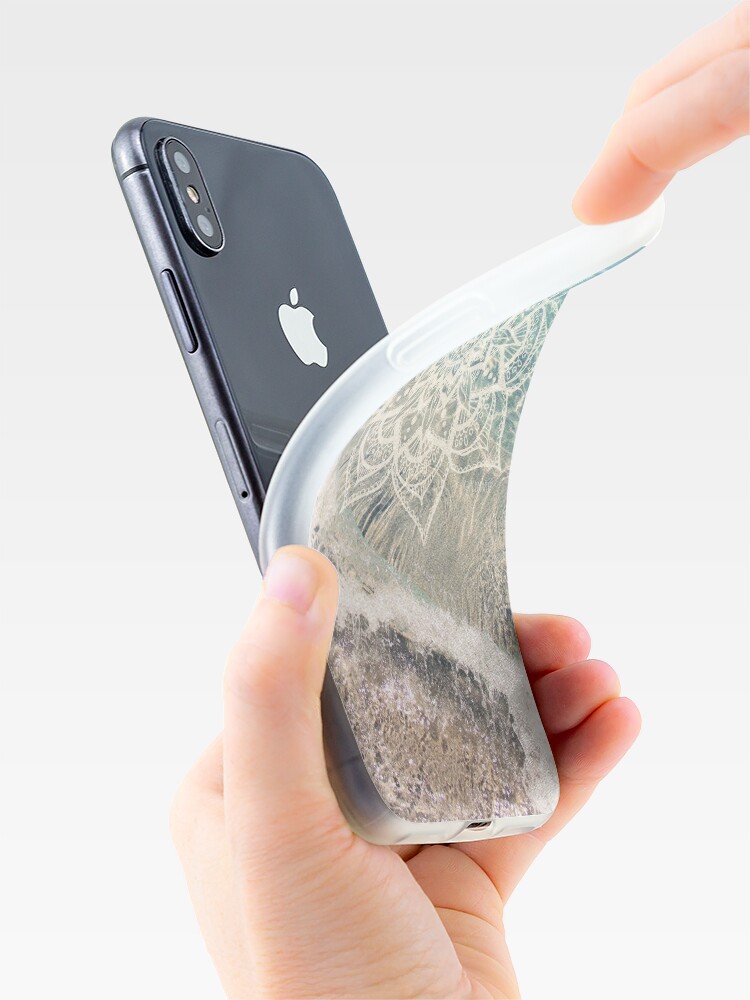 Alternate view of Ocean Mandala iPhone Case & Cover