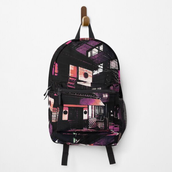 Item preview, Anime city street at night designed and sold by LewisRichie.