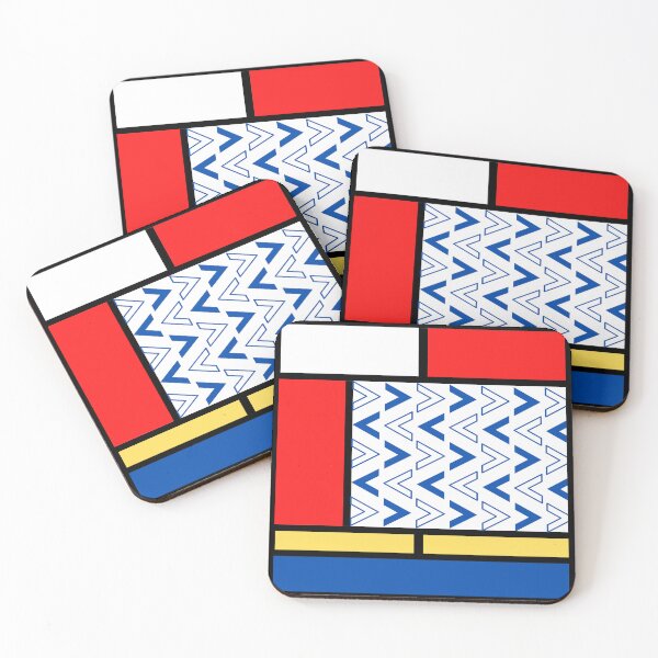 Artikelvorschau, De Stijl #1 (von Mondrian inspiriert) Moderne Bauhaus-Zusammenfassung entworfen und verkauft von SeemDev786.