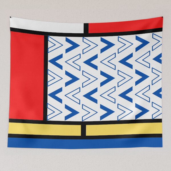 Item preview, De Stijl #1 (inspirado en Mondrian) Resumen moderno de la Bauhaus designed and sold by SeemDev786.