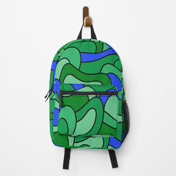 Item preview, Abstract pattern - blue and green. designed and sold by K.S ART.