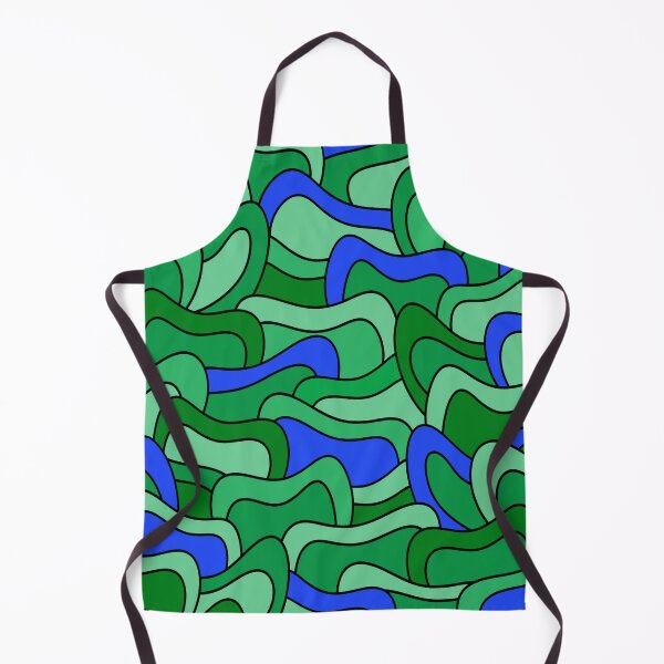 Item preview, Abstract pattern - blue and green. designed and sold by K.S ART.