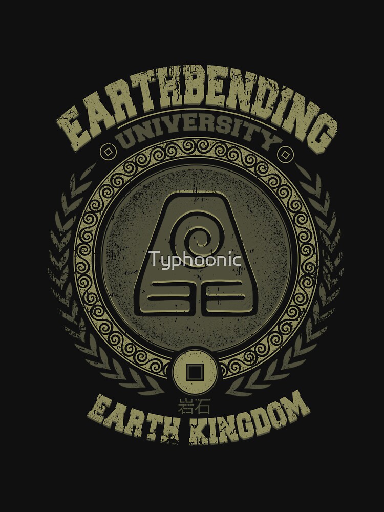 avatar earth kingdom shirt