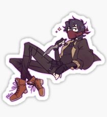 Ninja Mullet Sticker
