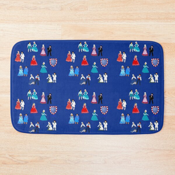 Item preview, Composition with the costumes of the Centre, France designed and sold by Catherine Debusne.