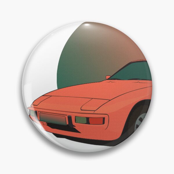 Item preview, Retro Wave Car Porsche 924 designed and sold by your-shepherd.