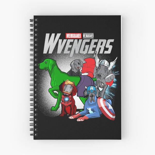Artikelvorschau, Weimaraner Hundeliebhaber Super Wvengers Dog Hero Assemble entworfen und verkauft von mccureyuwelzelg.