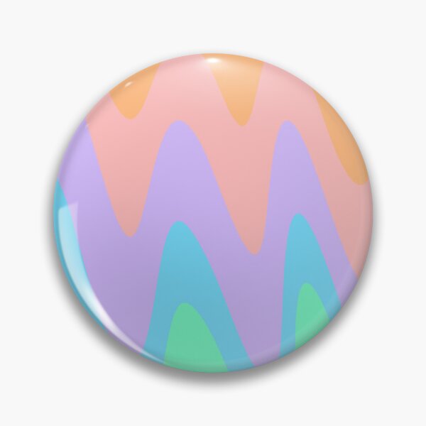Item preview, Abstract Colorful Orange, Pink, Purple, Blue, and Green Waves Art designed and sold by quinellie.
