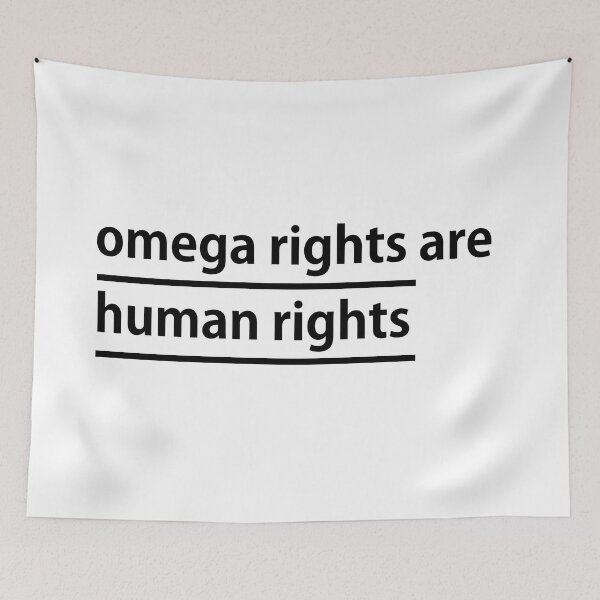Item preview, Omega Rights are Human Rights designed and sold by shopvm000.