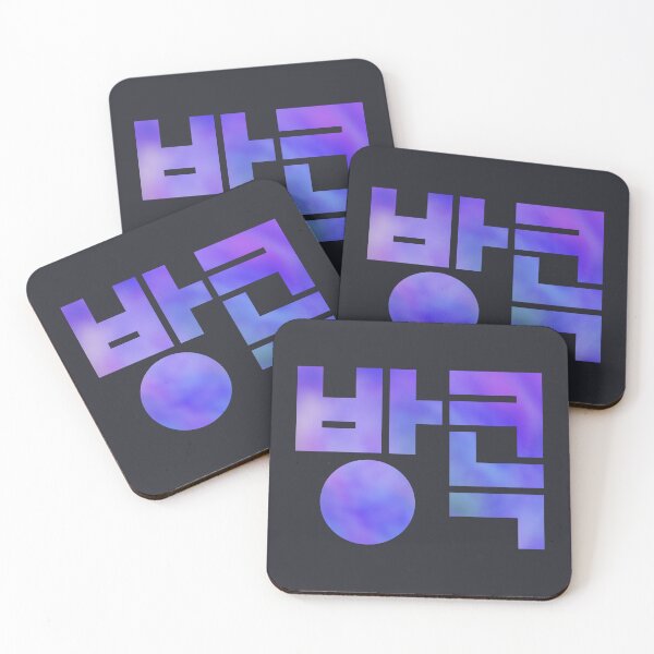 Item preview, Bangkok 방콕 Korean typography Purple ver.1 designed and sold by tammist.