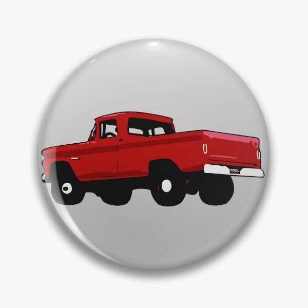 Item preview, Red 60s 4x4 C Truck designed and sold by CoolRide.