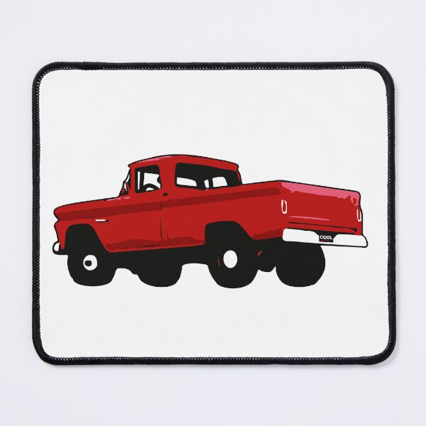 Item preview, Red 60s 4x4 C Truck designed and sold by CoolRide.