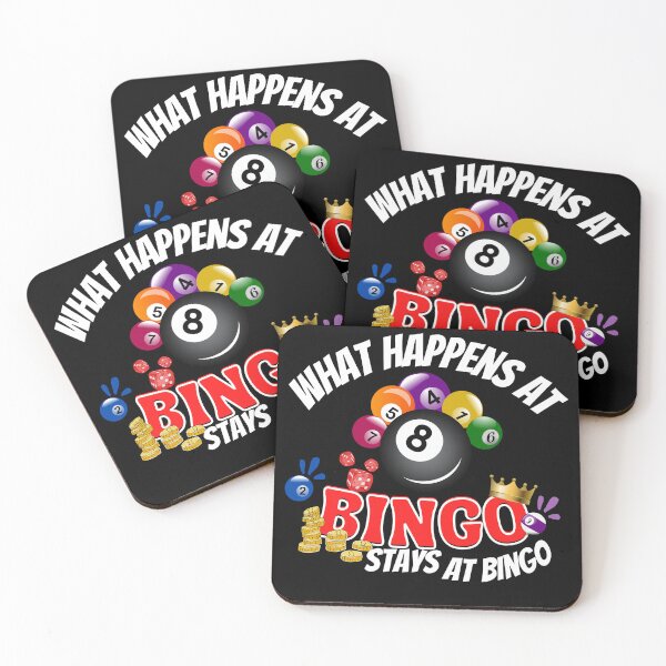 Item preview, What Happens At Bingo Stays At Bingo | Funny Lucky Bingo designed and sold by Nicet-shirt1.