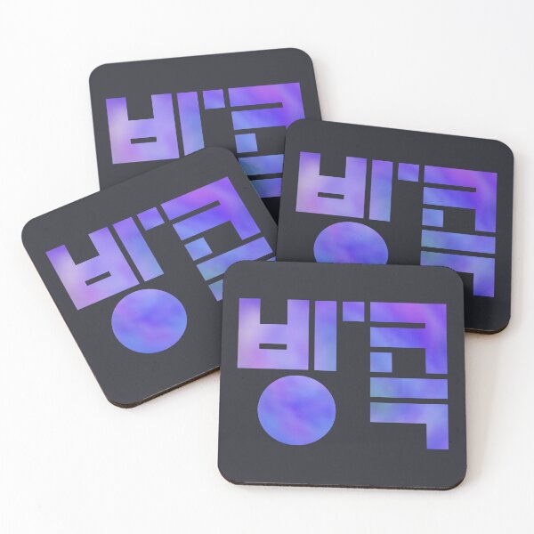 Item preview, Bangkok 방콕 Korean typography Purple ver.2 designed and sold by tammist.