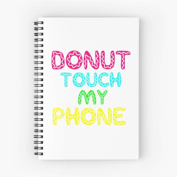 Item preview, Donut Touch My Phone designed and sold by happymarkt.