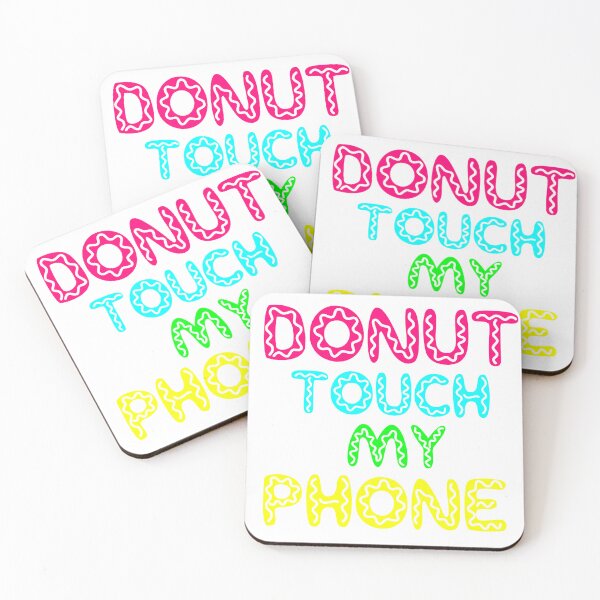 Item preview, Donut Touch My Phone designed and sold by happymarkt.