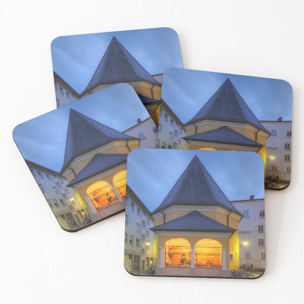 Item preview, Ölbergkapelle at dusk, Rosenheim, Upper Bavaria, Bavaria, Germany, Europe designed and sold by Torsten  Krüger.