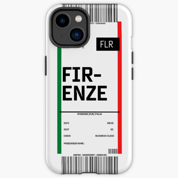 Boarding pass for Florence iPhone Tough Case