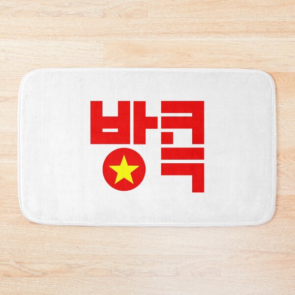 Item preview, Bangkok 방콕 Korean typography Color ver.2 designed and sold by tammist.
