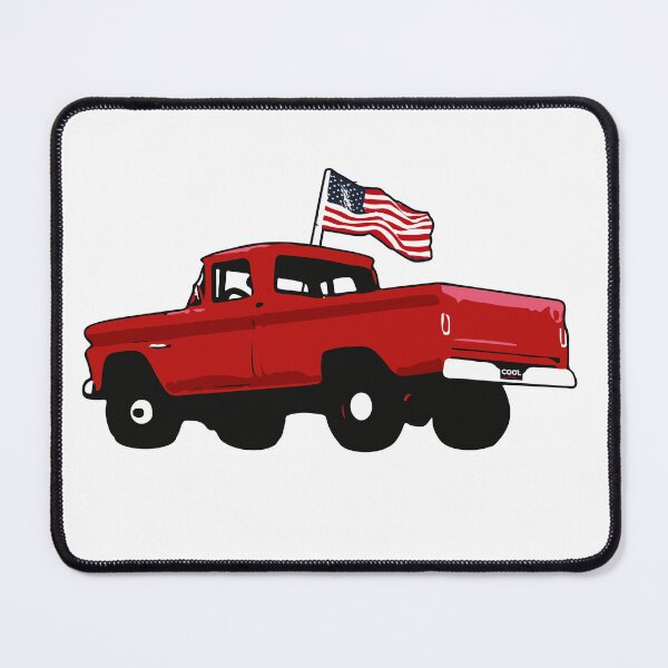 Item preview,  Red 60s 4x4 C Truck designed and sold by CoolRide.
