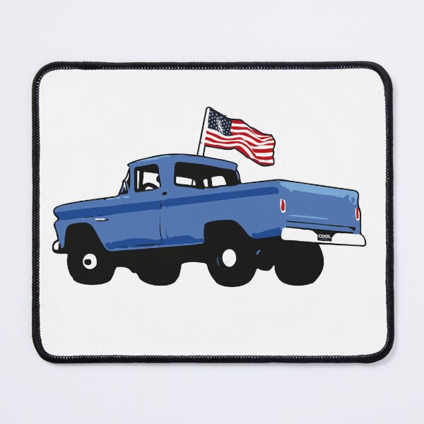 Item preview, Blue 60s 4x4 C Truck designed and sold by CoolRide.
