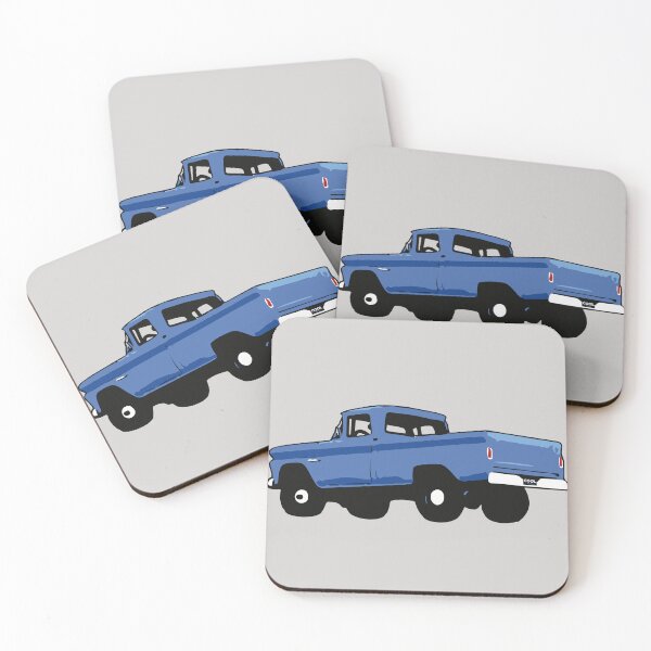 Item preview, Blue 60s 4x4 C Truck designed and sold by CoolRide.