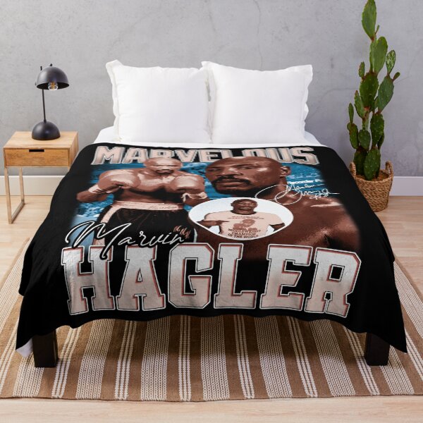 Item preview, Marvelous Marvin Hagler Boxing Legend Signature Vintage Retro 80s 90s Bootleg Rap Style designed and sold by HayleyMonahan.