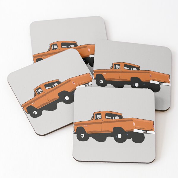 Item preview, Orange 60s 4x4 C Truck designed and sold by CoolRide.
