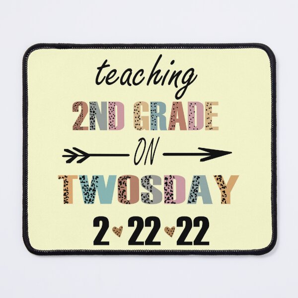 Item preview, teaching 2nd on twosday 2.22.22, Teaching On A Twosday, 22222, 2022 designed and sold by SimoSaladain.