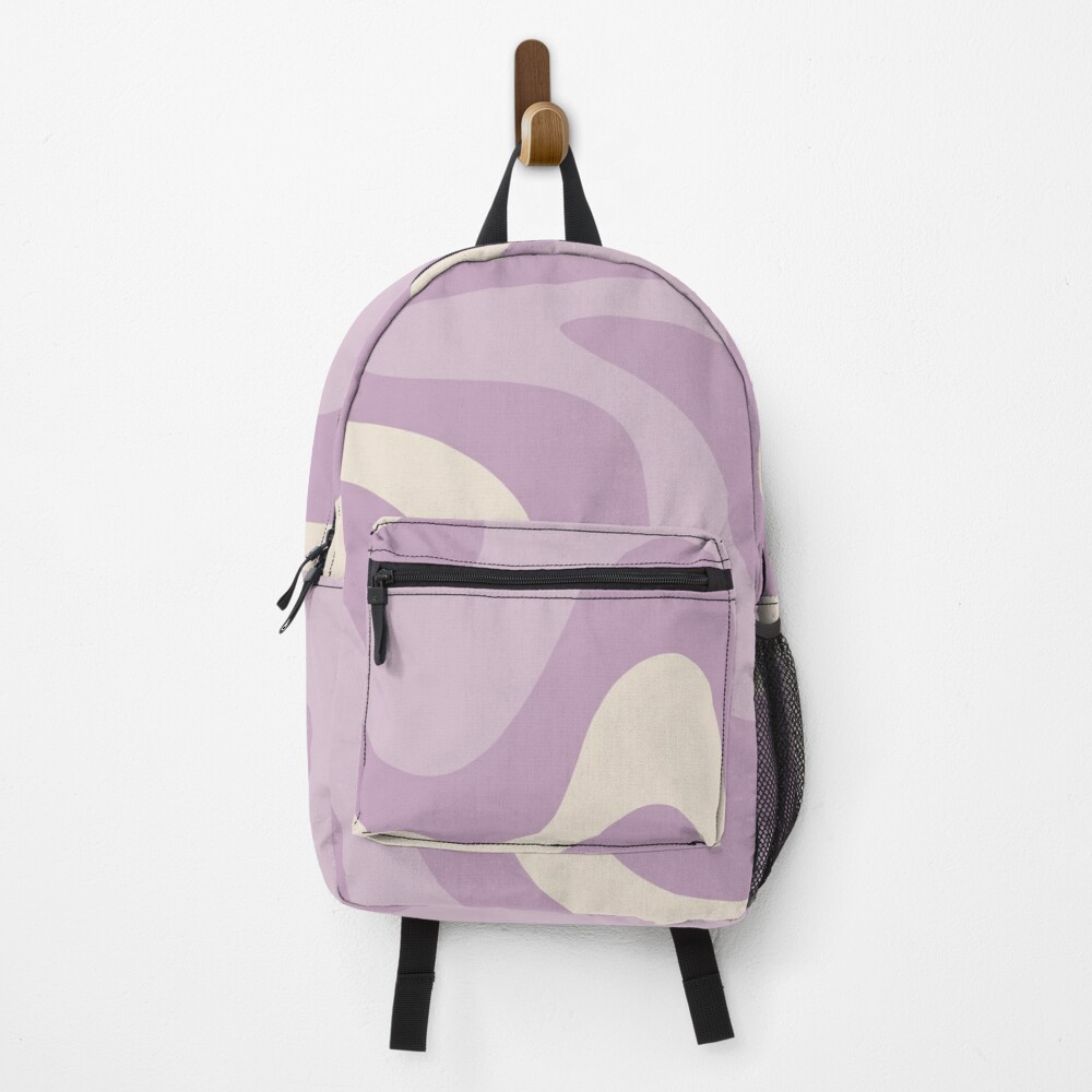 Kaleido Series Plus One Mini Backpack in Mushroom Checked