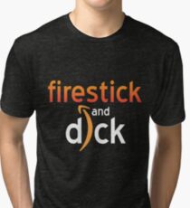 Firestick und Dck (weiß) Vintage T-Shirt