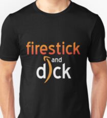 Firestick and Dck (White) Unisex T-Shirt