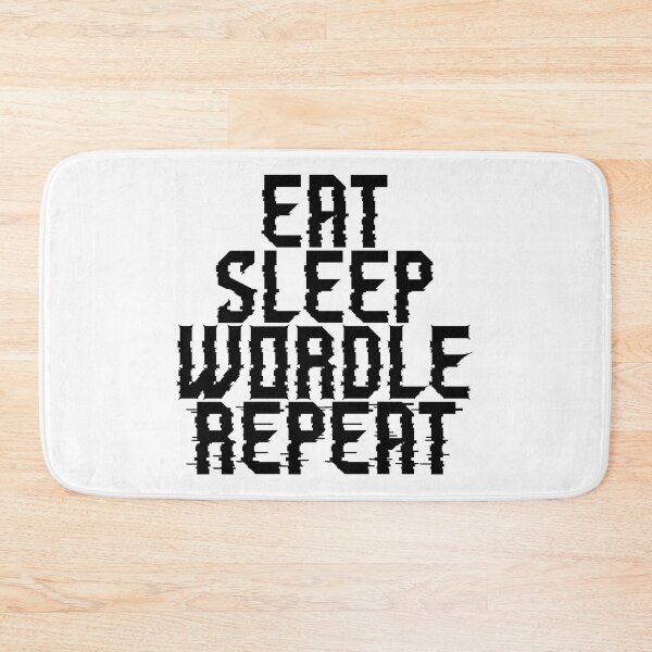 Item preview, Eat Sleep Wordle Repeat designed and sold by happymarkt.