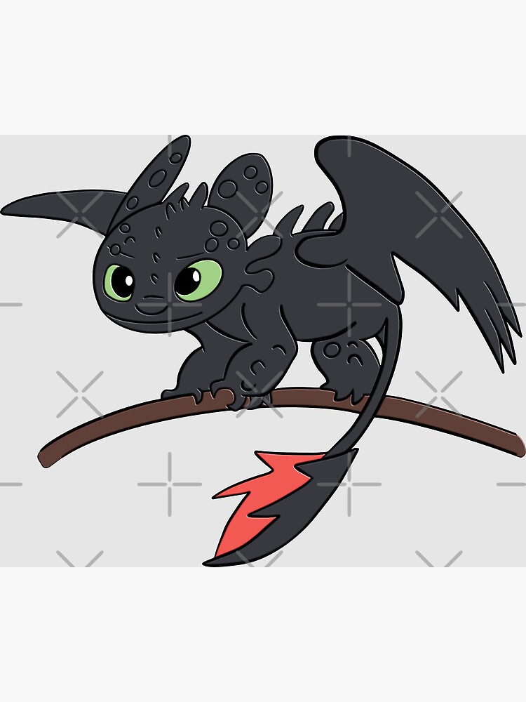 Baby night fury - dragon trainer