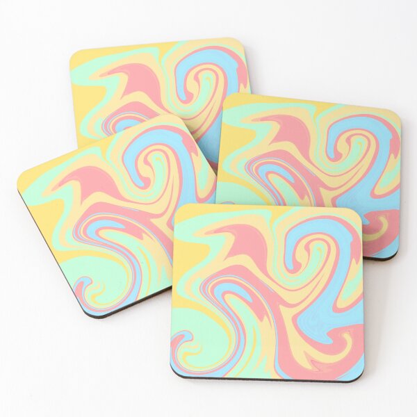 Item preview, Abstract Vibrant Colorful Red, Orange, Blue, and Green Liquid Art  designed and sold by quinellie.