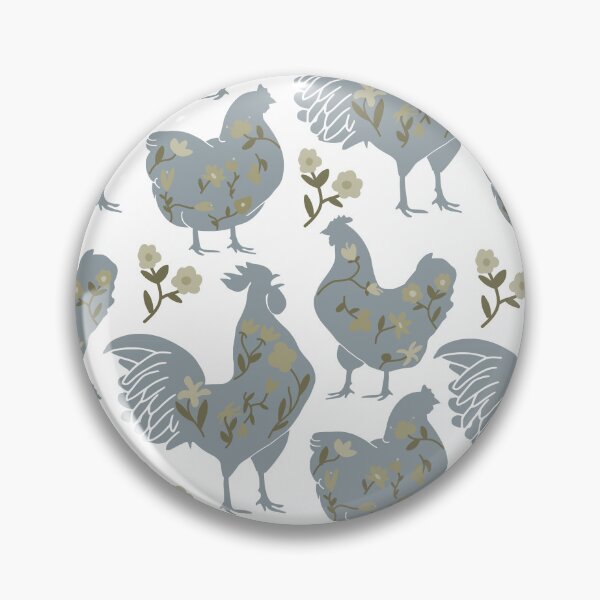 Item preview, Aesthetic Chicken, Stilish chicken, Fashionable chicken with flowers designed and sold by FandomizedRose.