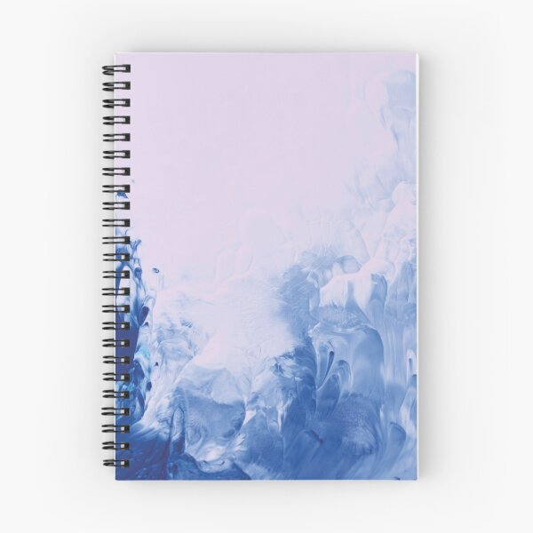 Item preview, Aesthetic art pattern. Blue and pink abstract painting. Liquid art designed and sold by AimiAesthetic.