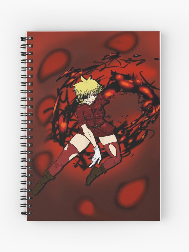 Seras Victoria Hellsing Spiral Notebook By Fosni Redbubble