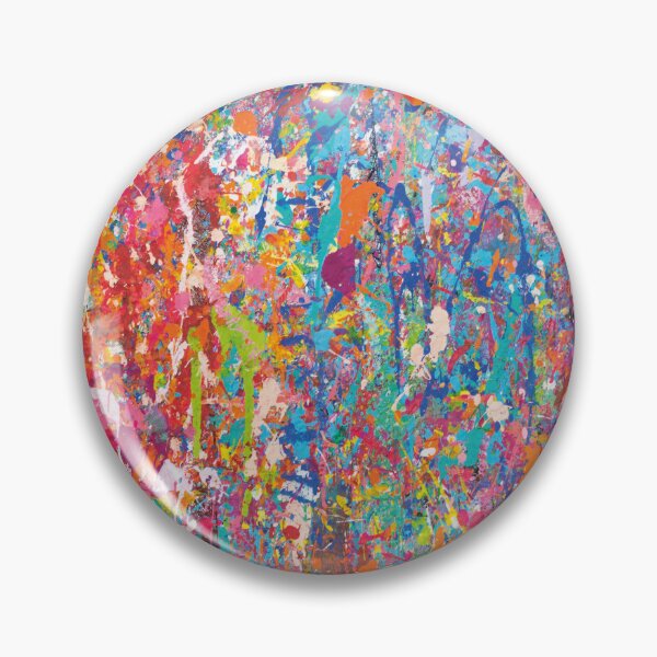 Item preview, Colorfull Aesthetic art pattern. Blue,red,green and yellow painting. Liquid art designed and sold by AimiAesthetic.