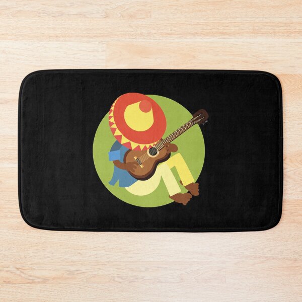 Item preview, Mariachi with Guitar Sticker (Mexican with Guitar) Classic . designed and sold by lesd124b.