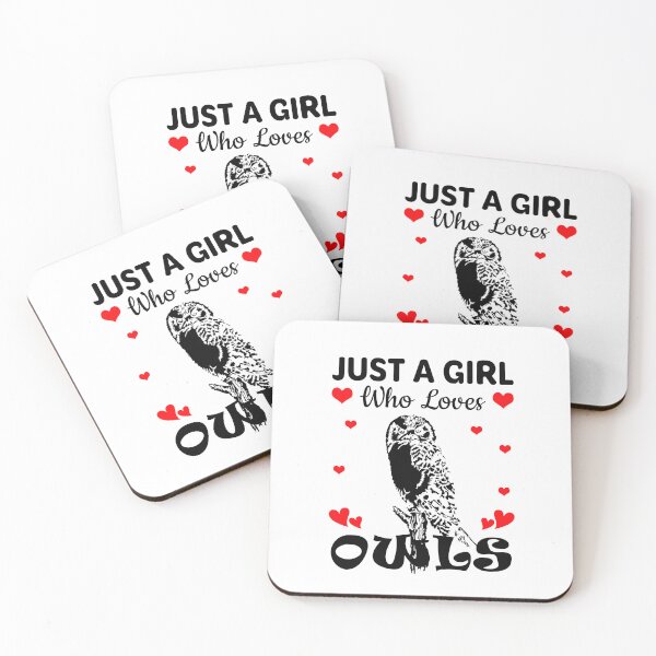 Item preview, Just a girl who loves owls designed and sold by mmammammira.